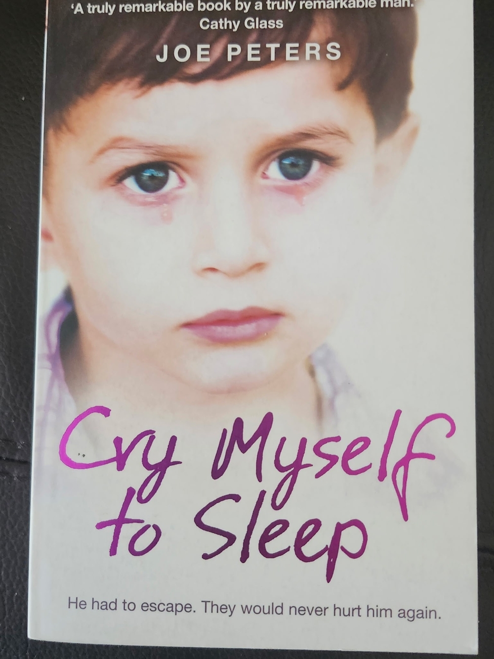 Cry Myself to Sleep paperback by Joe Peters